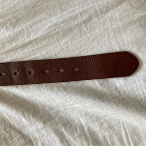 Learher belt